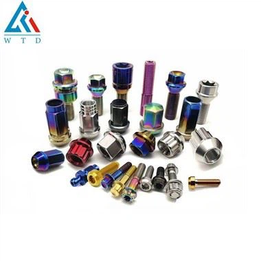 Anodeeritud titaanpähklid