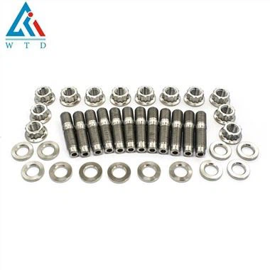 Titaanist väljalaskekollektori kruvikomplekt